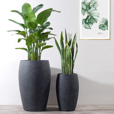 I grandi vasi della pianta fanno il giardinaggio vasi di Clay Pot Planter Set Outdoor dei vasi da fiori i vasi da fiori del MgO che cementano le piantatrici