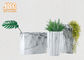 Vasi di marmorizzazione del pavimento dell'argilla delle piantatrici del vaso dei vasi della pianta di Fiberclay dei vasi da fiori di argilla grandi