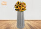 Un Gray glassato sabbia naturale artificiale di 2 di dimensioni delle piante vasi da fiori della vetroresina