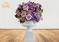 Stile moderno bianco lucido dei grandi vasi da fiori della vetroresina