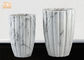 Vasi di marmorizzazione del pavimento dell'argilla delle piantatrici del vaso dei vasi della pianta di Fiberclay dei vasi da fiori di argilla grandi