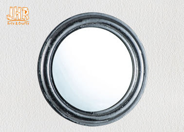 Forma rotonda fissata al muro incorniciata vetro dello specchio di vanità della vetroresina di Pratical
