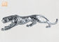 Statua di vetro della tigre delle figurine animali di Polyresin